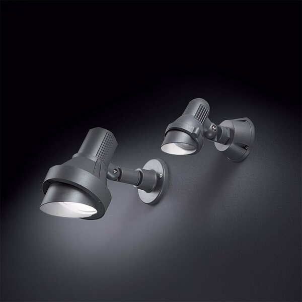 Απλίκα Εξωτερικού Χώρου Ideal Lux Terra 046181 L10 Ανθρακί