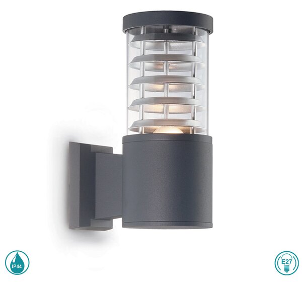 Απλίκα Εξωτερικού Χώρου Ideal Lux Tronco 027005 Ανθρακί