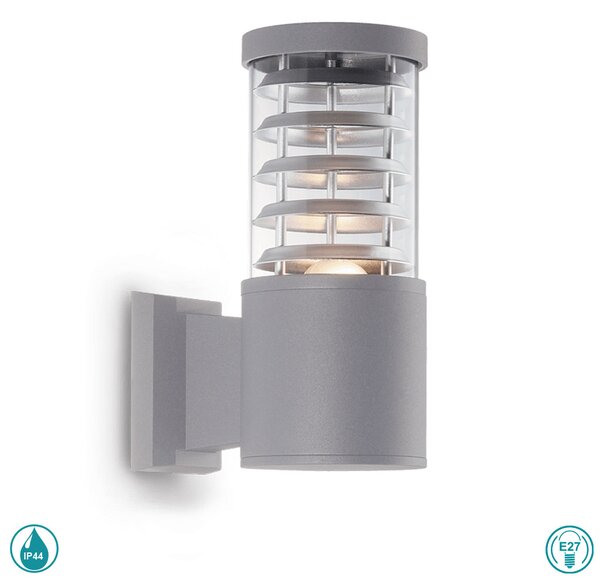 Απλίκα Εξωτερικού Χώρου Ideal Lux Tronco 026978 Γκρι