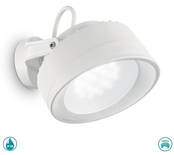 Απλίκα Εξωτερικού Χώρου Ideal Lux Tommy 145303 Λευκό
