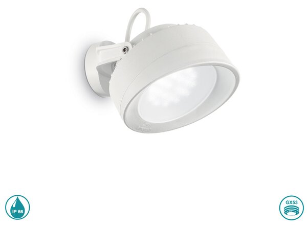 Απλίκα Εξωτερικού Χώρου Ideal Lux Tommy 145303 Λευκό