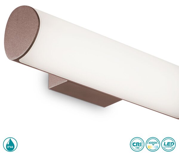Απλίκα Εξωτερικού Χώρου Ideal Lux Etere 246949 Καφέ