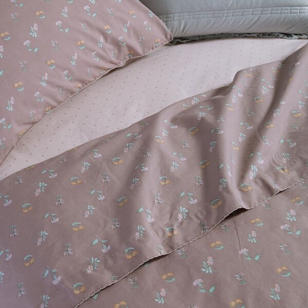 Σεντόνια Υπέρδιπλα (Σετ) Nef-Nef Homeware Violan Brown
