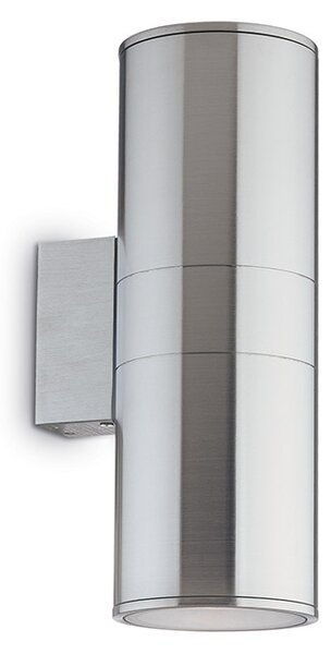 Απλίκα Εξωτερικού Χώρου Ideal Lux Gun 033020 Αλουμίνιο Ματ