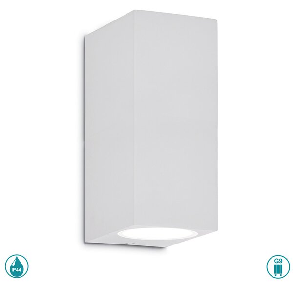 Απλίκα Εξωτερικού Χώρου Ideal Lux Up 115320 Λευκή