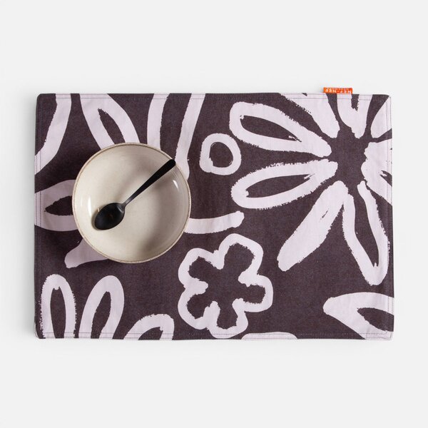 Σουπλά 2 Όψεων (33x48) Nef-Nef Homeware Trust Ecru/Black