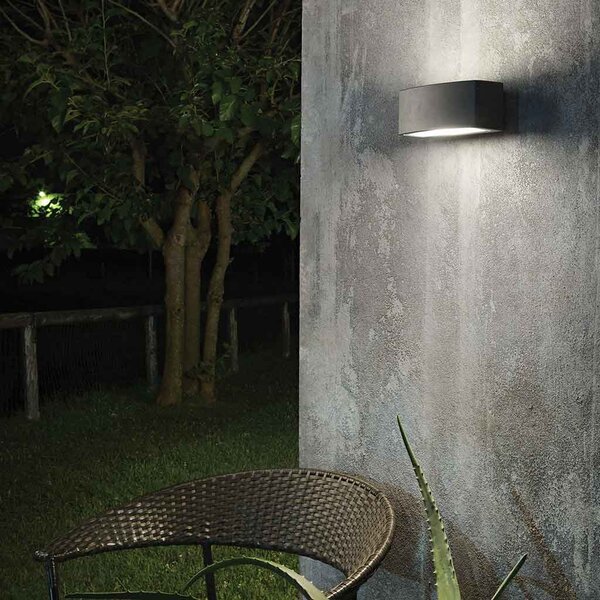 Απλίκα Εξωτερικού Χώρου Ideal Lux Andromeda 158822 Γκρι