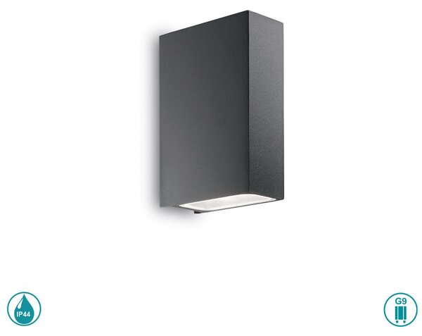Απλίκα Εξωτερικού Χώρου Ideal Lux Tetris-2 113791