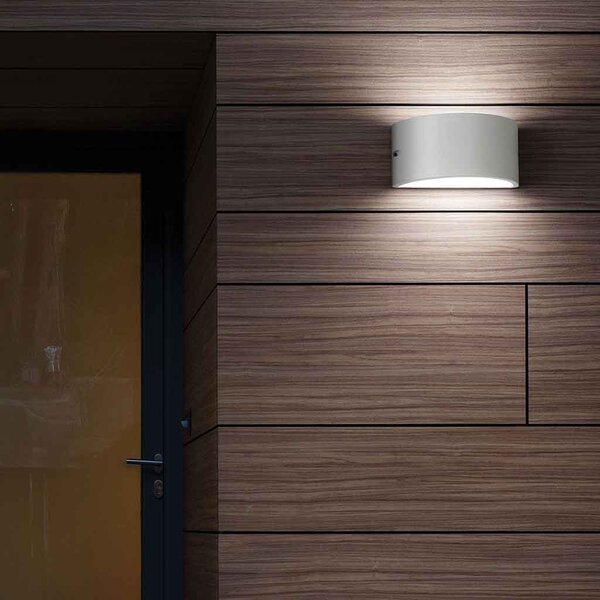 Απλίκα Εξωτερικού Χώρου Ideal Lux Rex-2 092416 Λευκή