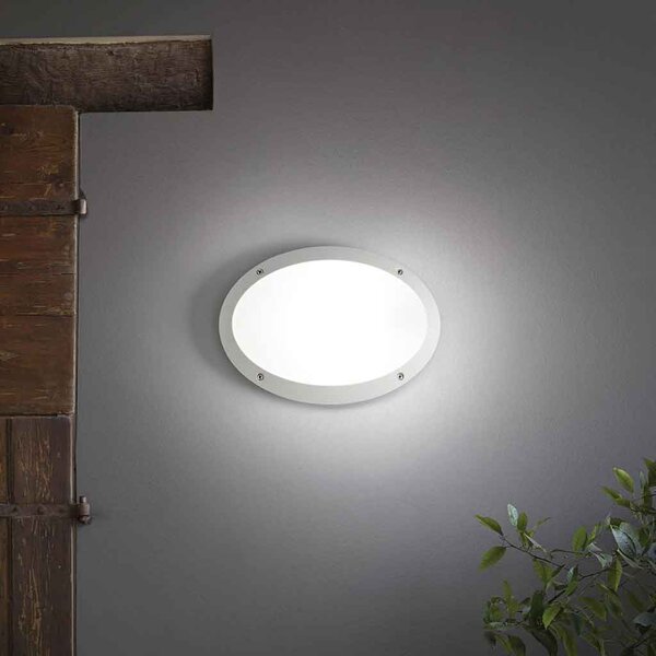 Απλίκα Εξωτερικού Χώρου Ideal Lux Maddi 096704 Μαύρη