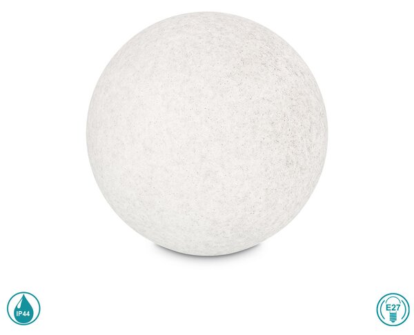 Φωτιστικό Δαπέδου Εξωτερικού Χώρου Ideal Lux Doris 195506 D78