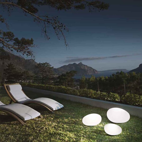 Φωτιστικό Δαπέδου Εξωτερικού Χώρου Ideal Lux Sasso L25 161754