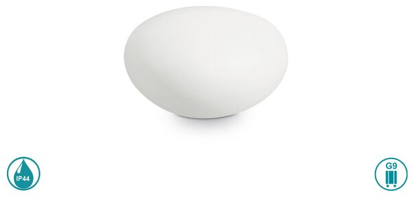 Φωτιστικό Δαπέδου Εξωτερικού Χώρου Ideal Lux Sasso L25 161754