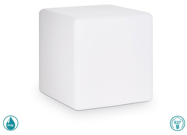 Φωτιστικό Δαπέδου Εξωτερικού Χώρου Ideal Lux Luna L50 191607