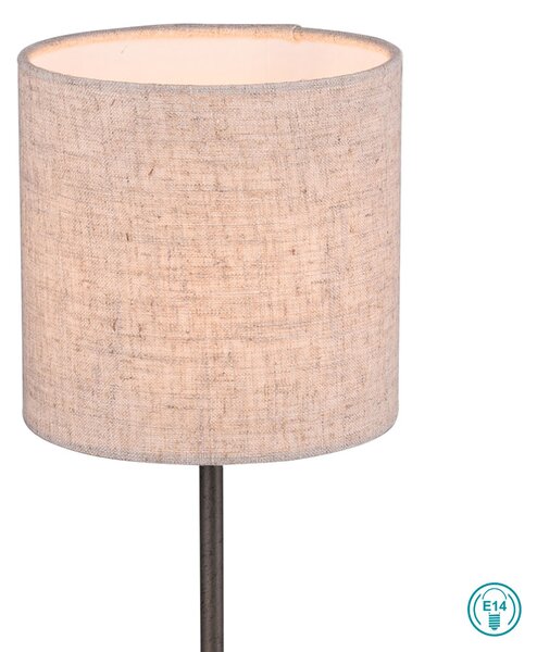 Λάμπα Επιτραπέζια Retro Trio Lighting Elmau 502100130 Ξύλο