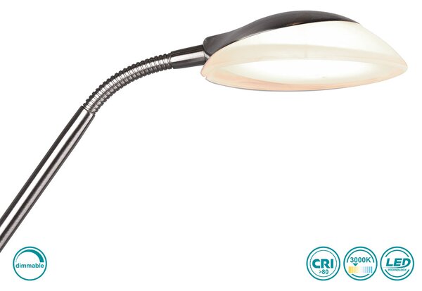 Φωτιστικό Δαπέδου RL Lighting Orson R40073507 Νίκελ Ματ