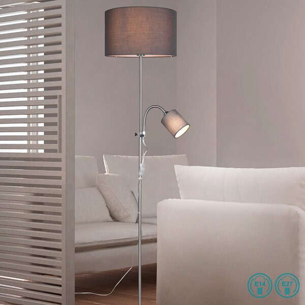 Φωτιστικό Δαπέδου RL Lighting Owen R40192007 Νίκελ Ματ