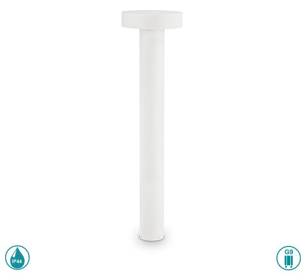 Κολωνάκι Εξωτερικού Χώρου Ideal Lux Tesla 153179 Λευκό