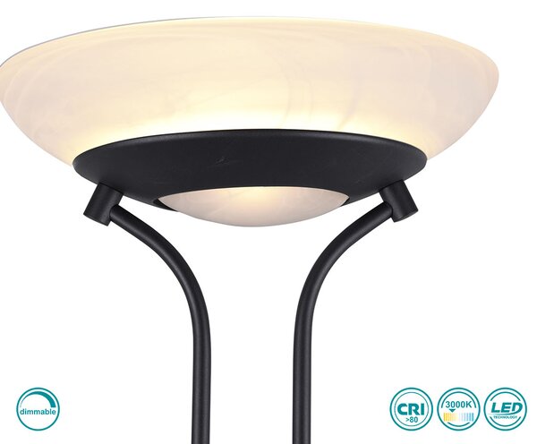 Φωτιστικό Δαπέδου RL Lighting Orson R40073532 Μαύρο Ματ
