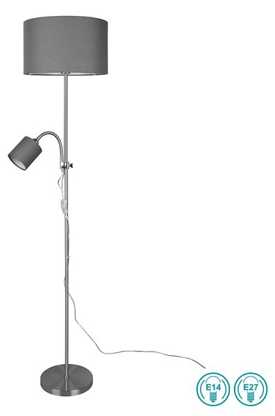 Φωτιστικό Δαπέδου RL Lighting Owen R40192007 Νίκελ Ματ