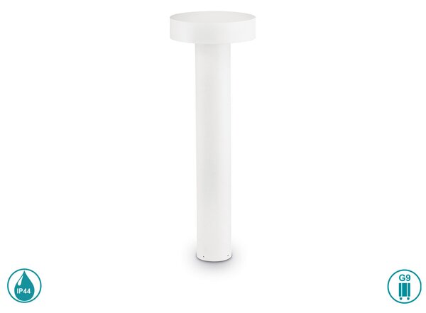 Κολωνάκι Εξωτερικού Χώρου Ideal Lux Tesla 153209 Λευκό