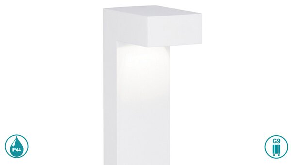 Κολωνάκι Εξωτερικού Χώρου Ideal Lux Sirio 115085 Λευκό
