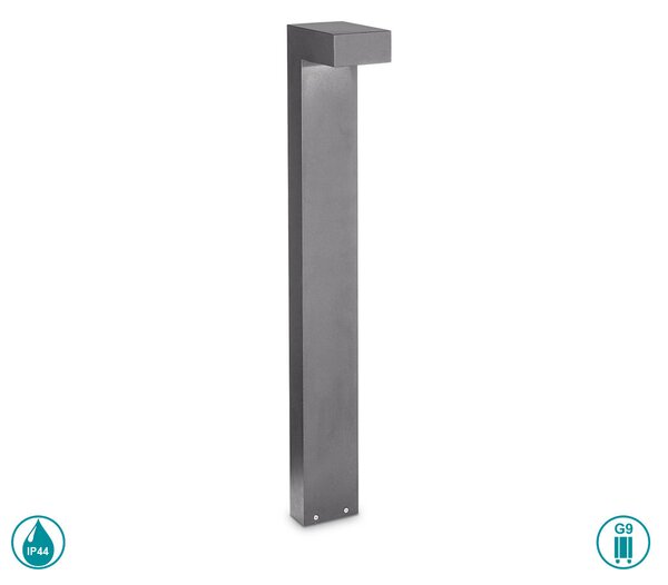 Κολωνάκι Εξωτερικού Χώρου Ideal Lux Sirio 246963 Γκρι