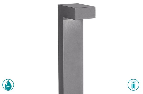 Κολωνάκι Εξωτερικού Χώρου Ideal Lux Sirio 246963 Γκρι
