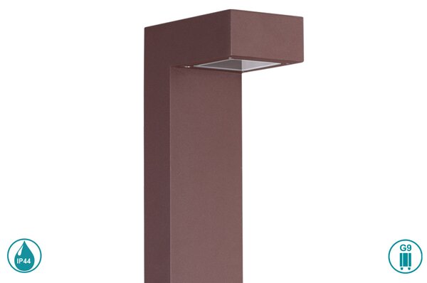 Κολωνάκι Εξωτερικού Χώρου Ideal Lux Sirio 213279 Καφέ
