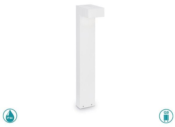 Κολωνάκι Εξωτερικού Χώρου Ideal Lux Sirio 115092 Λευκό