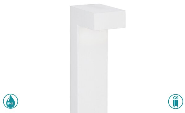 Κολωνάκι Εξωτερικού Χώρου Ideal Lux Sirio 115092 Λευκό