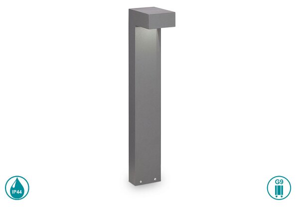 Κολωνάκι Εξωτερικού Χώρου Ideal Lux Sirio 246970 Γκρι