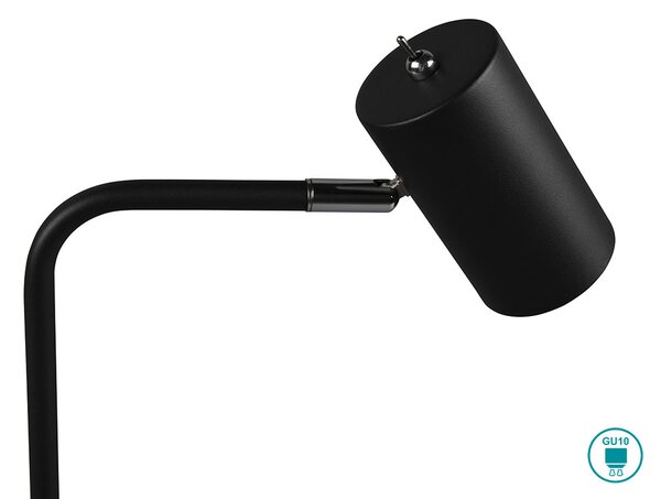 Λάμπα Επιτραπέζια Retro Trio Lighting Marley 512400132 Μαύρο Ματ