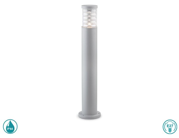 Κολωνάκι Εξωτερικού Χώρου Ideal Lux Tronco 026961 Γκρι