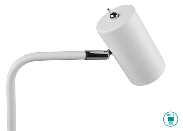 Λάμπα Επιτραπέζια Retro Trio Lighting Marley 512400131 Λευκό Ματ