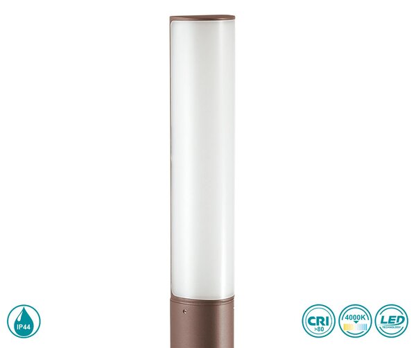 Κολωνάκι Εξωτερικού Χώρου Ideal Lux Etere 246956 Καφέ