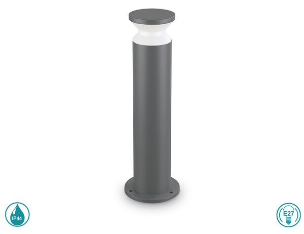 Κολωνάκι Εξωτερικού Χώρου Ideal Lux Torre 162492 H60 Ανθρακί