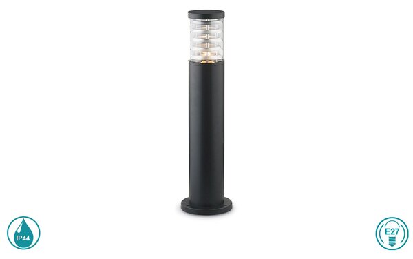 Κολωνάκι Εξωτερικού Χώρου Ideal Lux Tronco 004730 Η60,5 Μαύρο