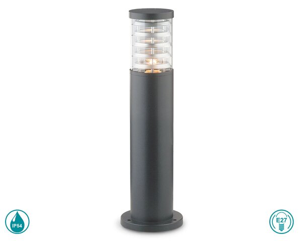 Κολωνάκι Εξωτερικού Χώρου Ideal Lux Tronco 248257 Η40,5 Ανθρακί