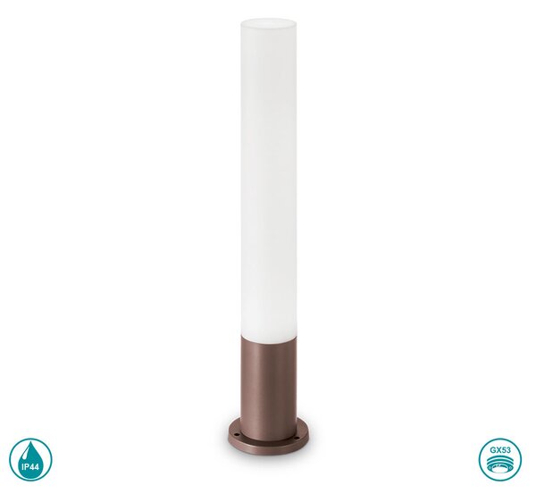 Κολωνάκι Εξωτερικού Χώρου Ideal Lux Edo Outdoor 213071 Καφέ