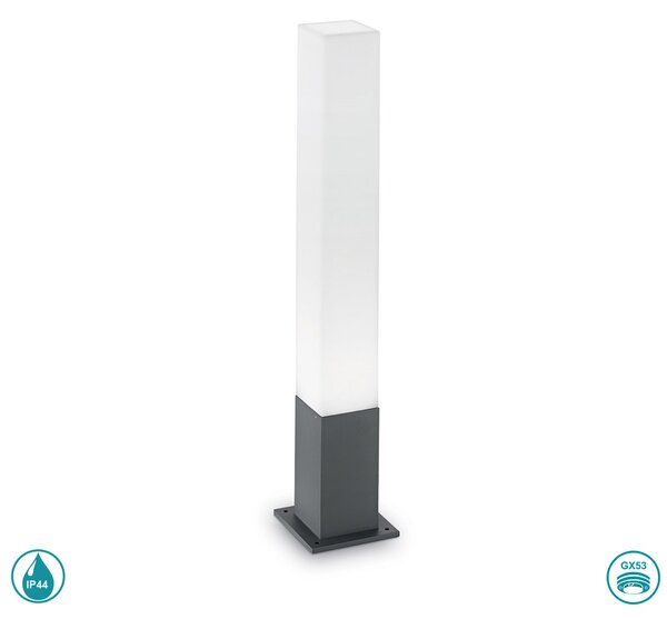 Κολωνάκι Εξωτερικού Χώρου Ideal Lux Edo Outdoor 135762 Ανθρακί