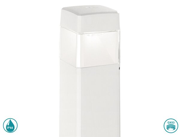 Κολωνάκι Εξωτερικού Χώρου Ideal Lux Elisa 187877 Λευκό