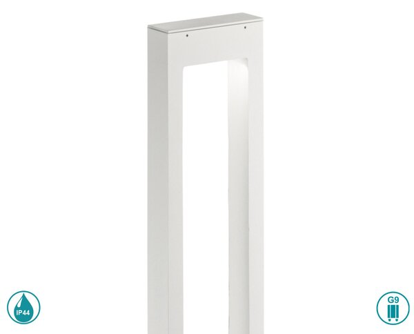 Κολωνάκι Εξωτερικού Χώρου Ideal Lux Vega 136035 Λευκό