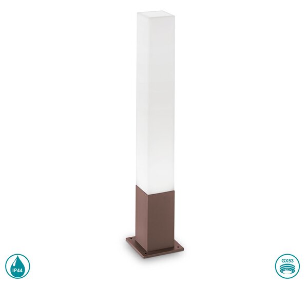 Κολωνάκι Εξωτερικού Χώρου Ideal Lux Edo Outdoor 213088 Καφέ