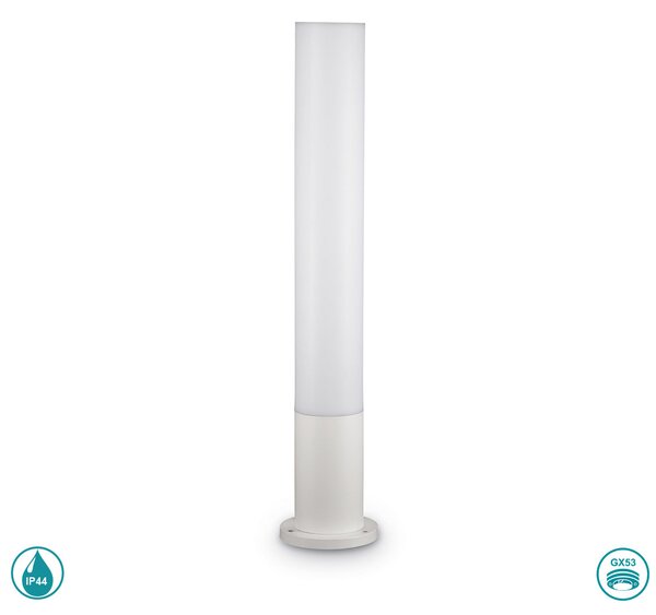 Κολωνάκι Εξωτερικού Χώρου Ideal Lux Edo Outdoor 135755 Λευκό