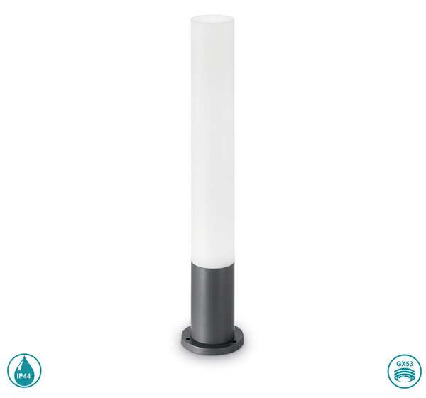 Κολωνάκι Εξωτερικού Χώρου Ideal Lux Edo Outdoor 138510 Ανθρακί