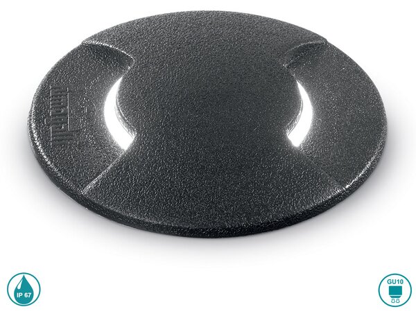 Σποτ Χωνευτό Εξωτερικού Χώρου Ideal Lux Cecilia 120287 D9