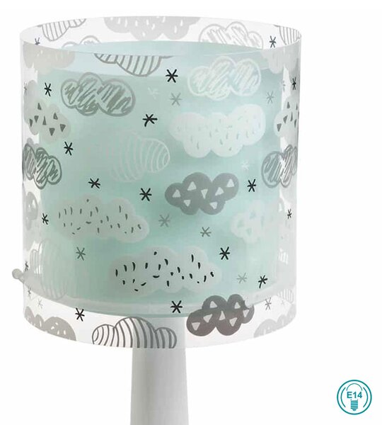Φωτιστικό Πορτατίφ Παιδικό Ango Clouds Green 41411H
