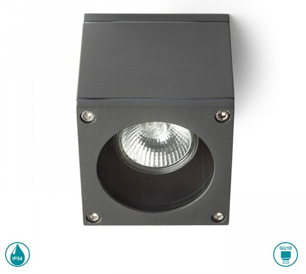 Φωτιστικό Οροφής Εξωτερικού Χώρου Rendl Rodge R13511 Ανθρακί