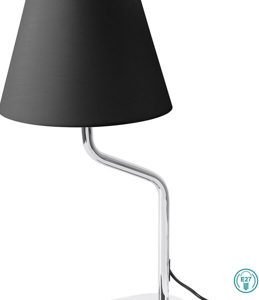 Λάμπα Επιτραπέζια Faro Eterna 24008-15 Μαύρη